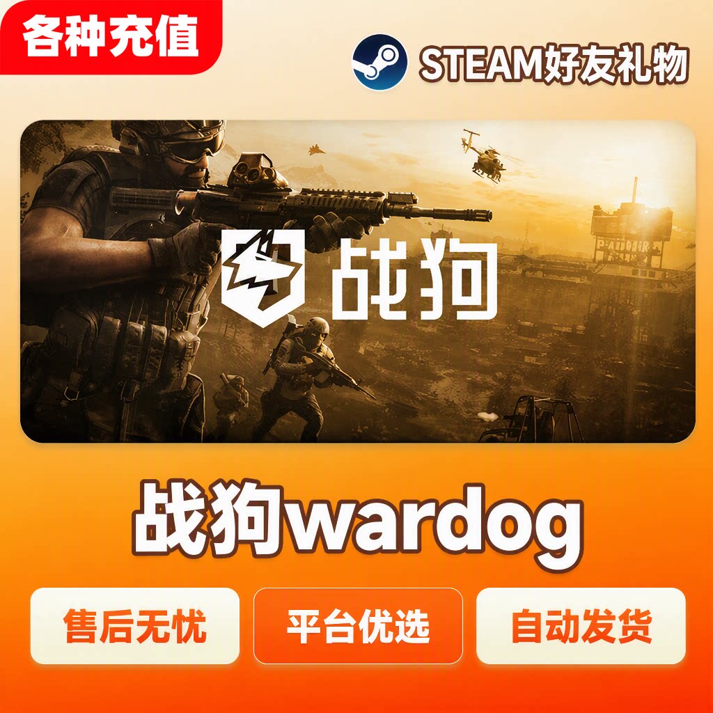 Steam正版战狗 WARDOGS PC端 国区好友礼物 自动发货 现货秒发