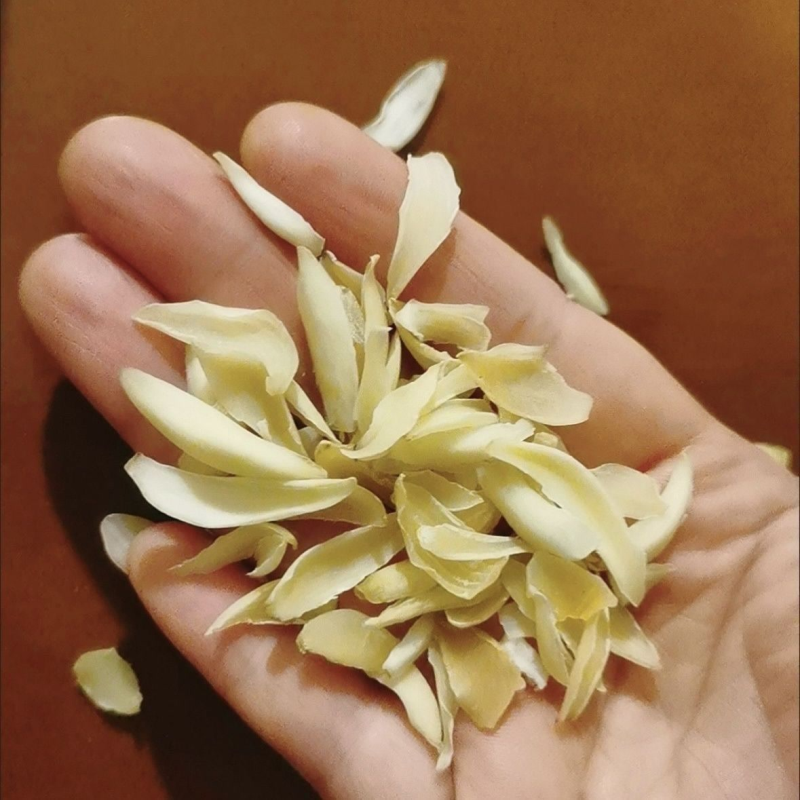 龙牙百合湖南特产正宗隆回龙牙百合干无硫特级嫩心芽食用百合花干