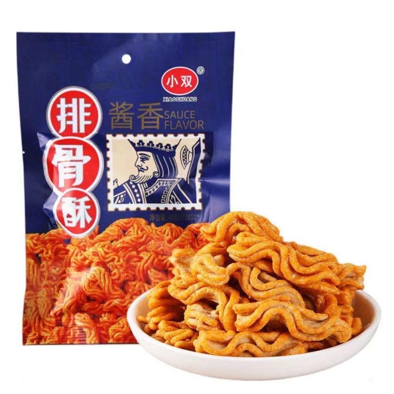批发价小双排骨酥袋装锅巴薯条薯片比萨卷网红爆款解馋小吃休闲A