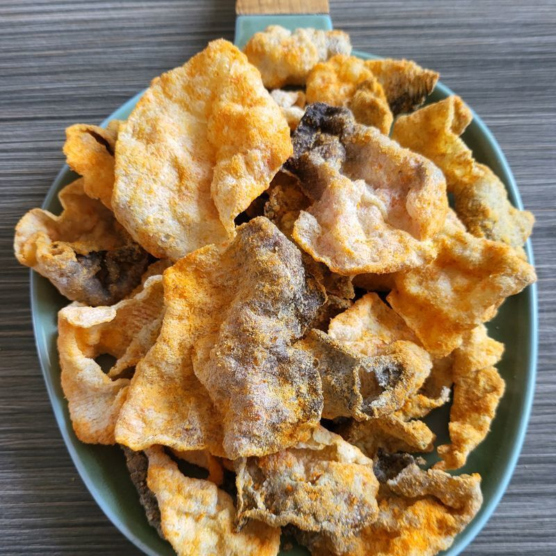 咸蛋黄鱼皮脆香酥鱼皮即食零食网红休闲食品小吃办公室馋嘴热销款