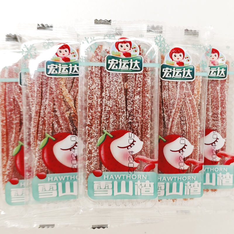 【雪花山楂条】小包装开胃纯天然儿童办公出差宝宝山楂条批发酸甜