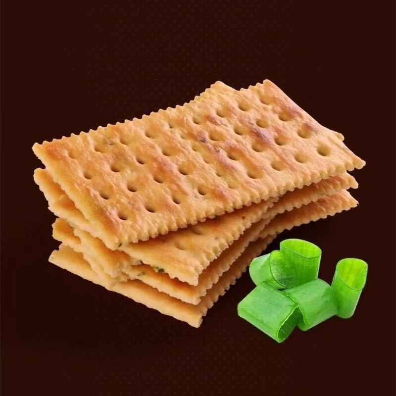 香葱苏打饼干咸味葱油味老人孕妇老式早餐代餐零食小包装整箱批发