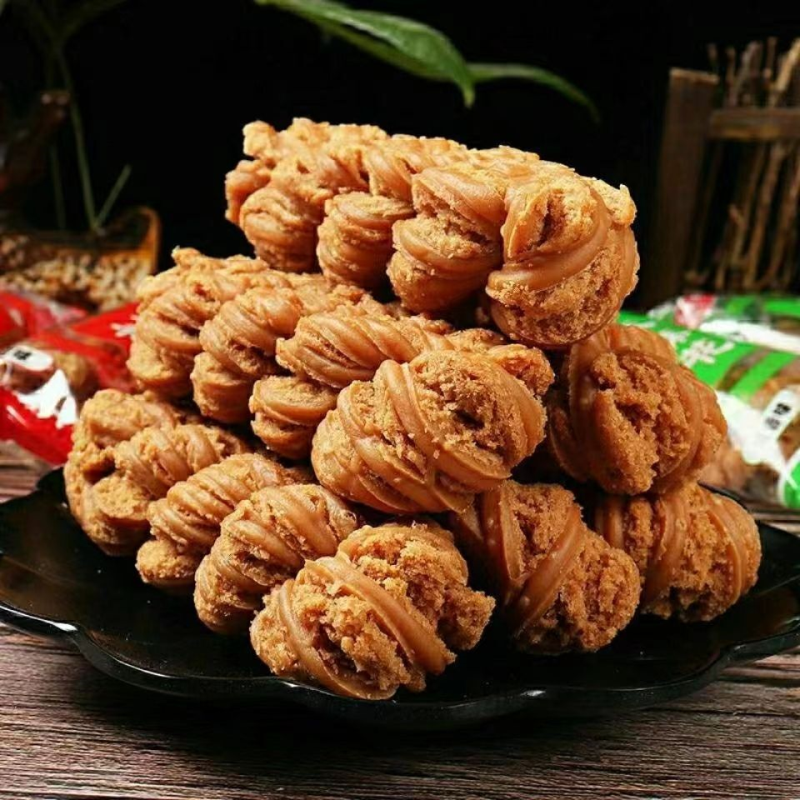 木糖醇荞麦椒盐天津风味脆麻花香酥麻花休闲小零食代餐独立小包装