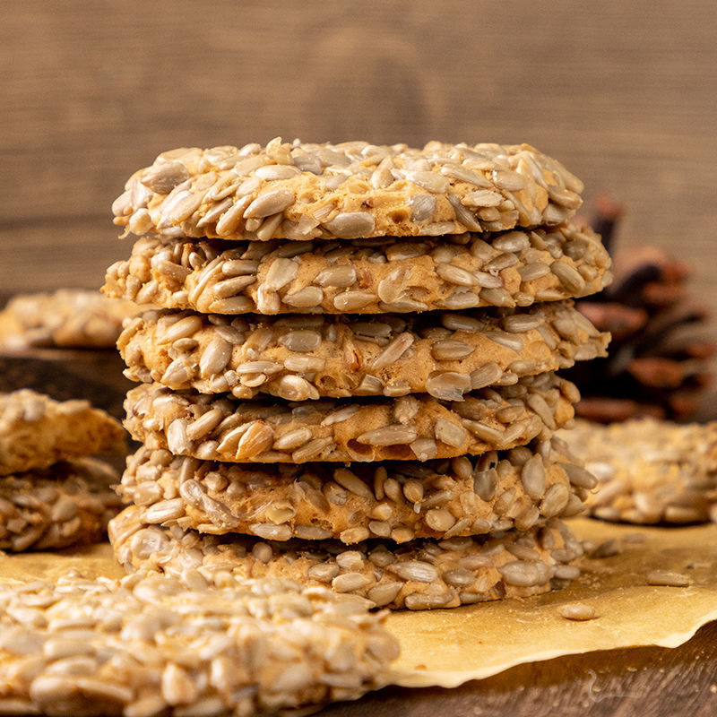 传统糕点老式桃酥瓜子饼干瓜子酥宫廷桃酥老人孩子孕妇