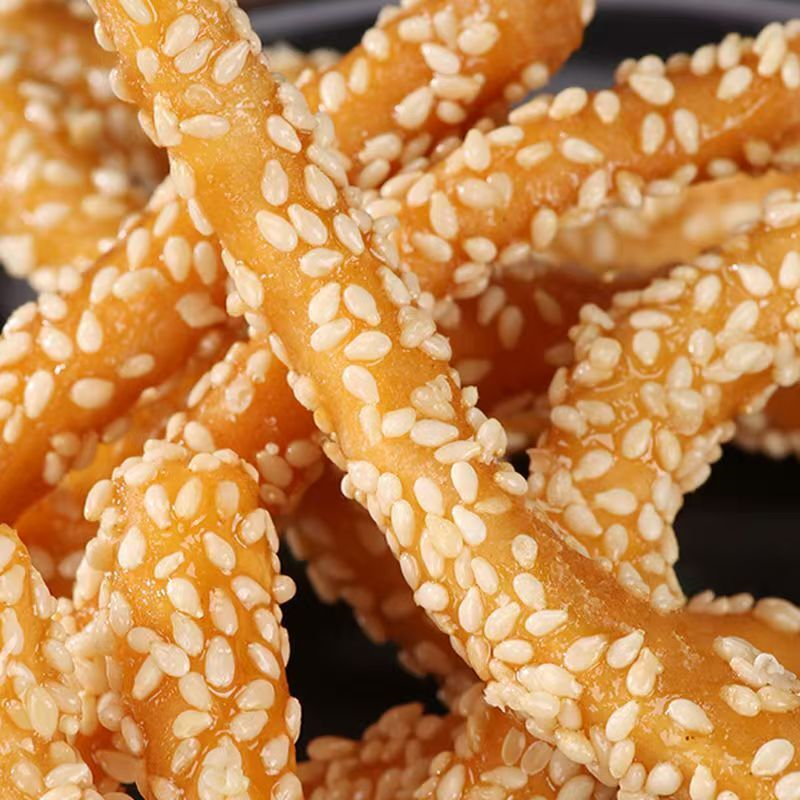 【芝麻条】香脆山药芝麻条传统糕点老式零食点心芝麻棒芝麻酥散装