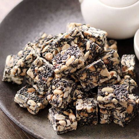 纯手工花生黑芝麻酥花生酥休闲解馋零食网红小吃老式糕点美味可口