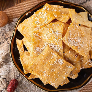 纯手工芝麻红薯片湖南衡阳特产香脆南岳农家休闲小吃零食油炸原味