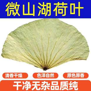 微山湖干荷叶整齐匀称淡雅清幽香气持久整张荷叶鸡荷叶茶新鲜大张