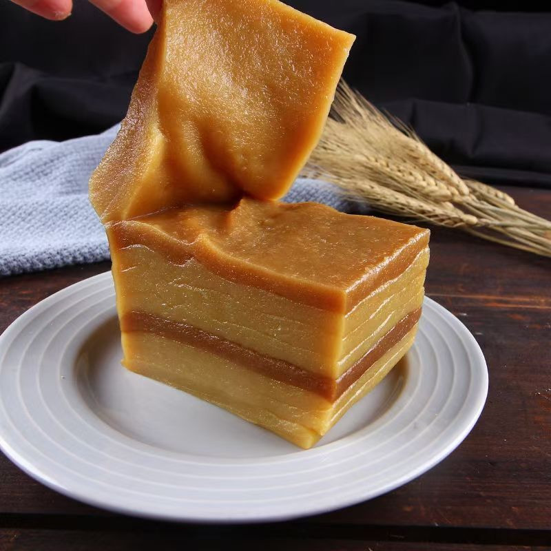 新鲜(舌尖上的美食)浙江传统九层糕温州糯叽叽千层糕苍南七层糕