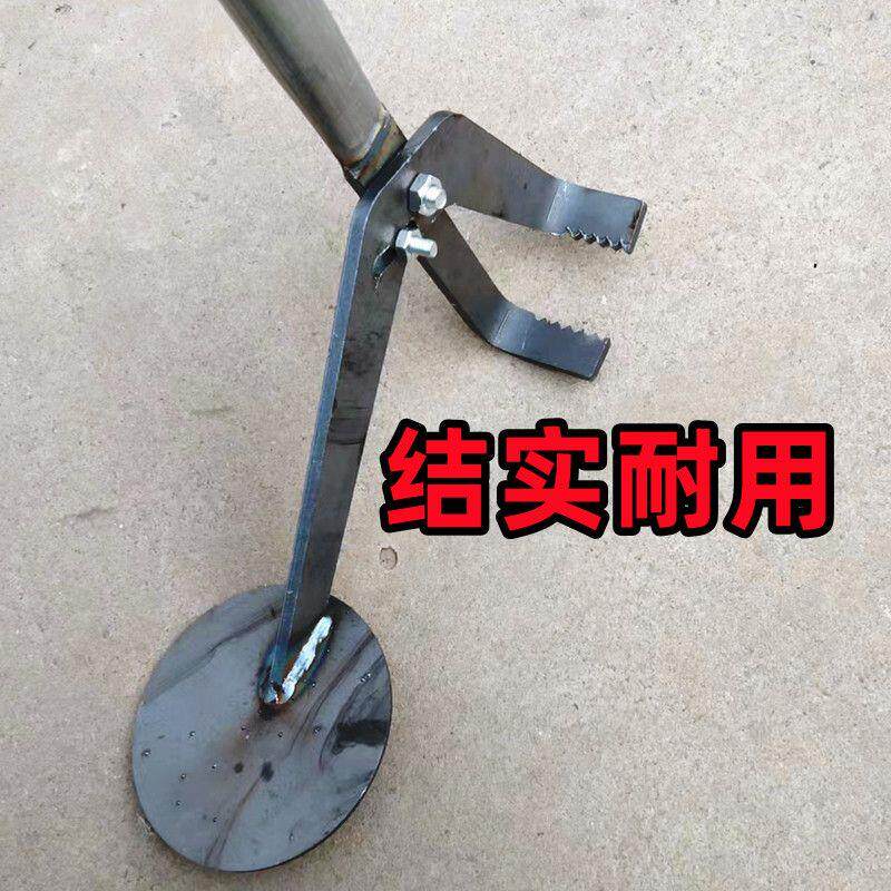 热销懒人拔杆神器新款收割拔玉米根茬子棉花杆菜秧拔树苗工具夹子