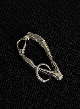 SFSN异形扣精致饰品ins配饰挂件原创复古钥匙扣cleanfit腰间挂饰