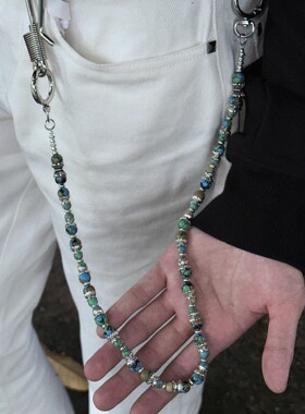 ironworks捷克珠裤链原创手作vibe风高级穿搭腰链小众挂链不撞款