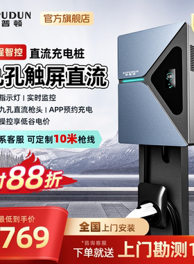 速普顿直流充电桩新能源汽车9孔直流快充充电7KW/20KW家用小直流
