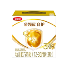 【百亿】金领冠伊利3段育护三联盒装幼儿奶粉3段1200g *2盒
