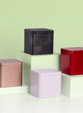 高端茶叶罐方罐茶叶包装罐密封茶叶盒空盒茶叶包装礼盒支持定制