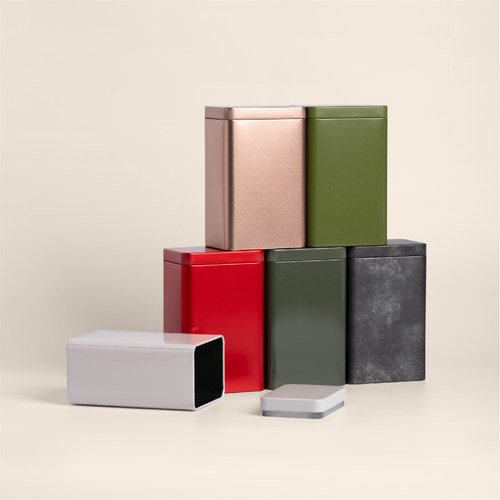 高端茶叶罐方罐茶叶包装罐密封