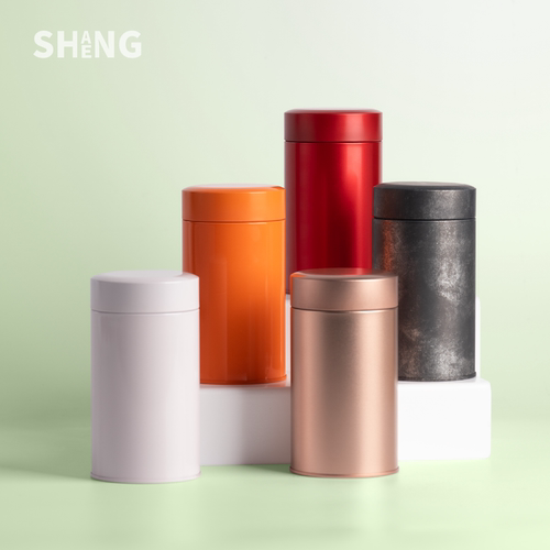 茶叶罐圆形铁罐马口铁罐高档