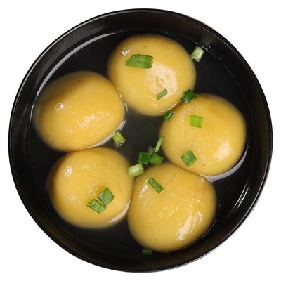 手工番薯丸紫菜肉馅乐心包心土豆丸D福州鱼丸平潭福清特色网红小