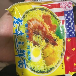 龙丰方便面三鲜伊面火锅面泡面80后零食龙口市特X产原产地发货