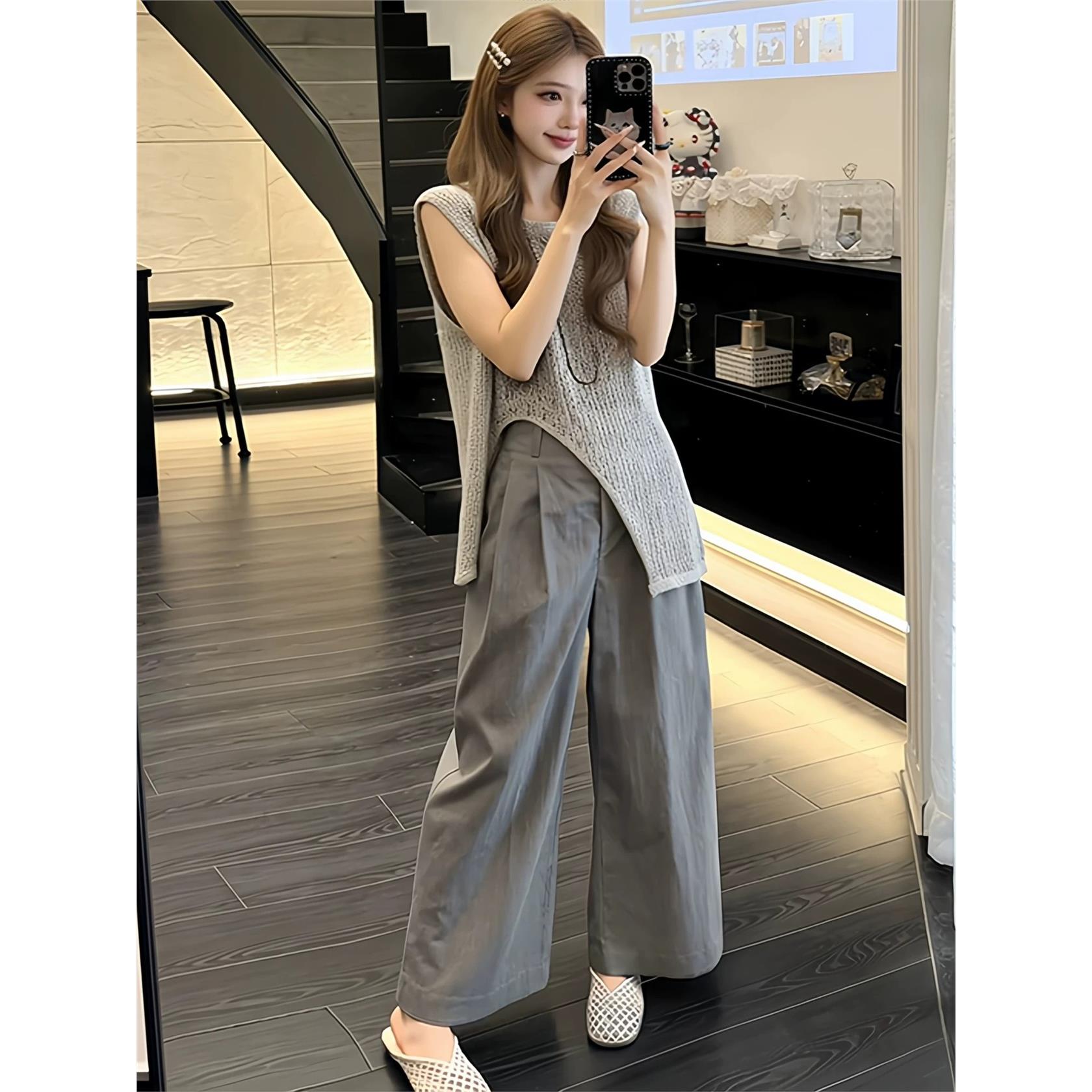 小众休闲时尚套装女2026