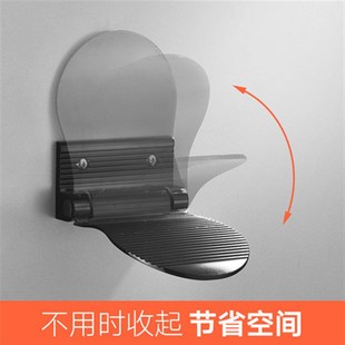 黑色浴室脚蹬器防滑淋浴房洗澡洗脚D踏板卫生间孕妇老人洗脚脚踩