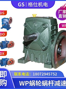 WPDA减速机WPDS/WPDO/WPDX减速器铁壳蜗轮蜗杆齿轮箱立式减速电机