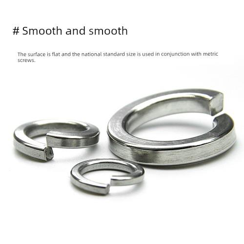 304/201不锈钢弹簧垫圈Gb93弹簧垫圈M2/M3/M4/M5/M6/M8/M10-M30