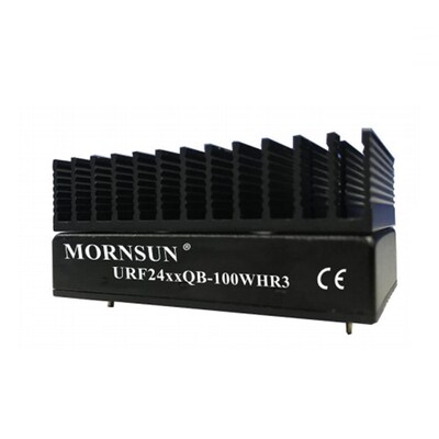 URF2405QB-100WHR3金升阳DC-DC电源模块9-36V转5V20A 100W散热片