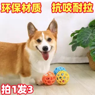 狗狗自嗨磨牙玩具球耐咬小型犬