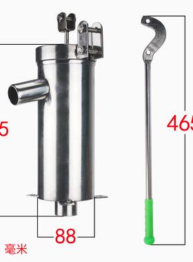 摇水泵用动家摇27975水机井水井手头手泵吸水器抽水压泵不锈钢摇