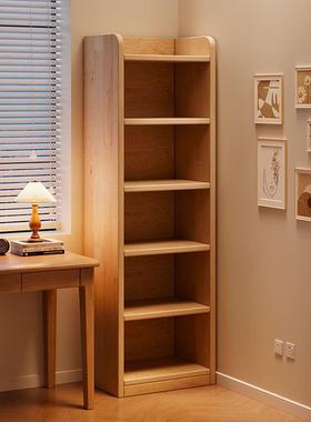 实夹木收纳柜落书架儿童简地墙易书柜省空间靠77450柜子加厚缝柜