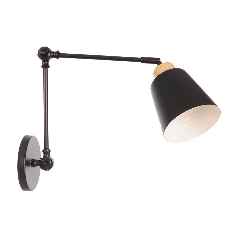 个LED臂工业风角支架折叠床头可调度810摇酒店客性房书房阅读灯壁