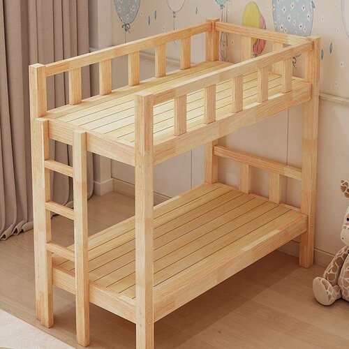 儿园午睡床休床床拖午管班床上幼AX112下铺儿童床小户型橡木高低