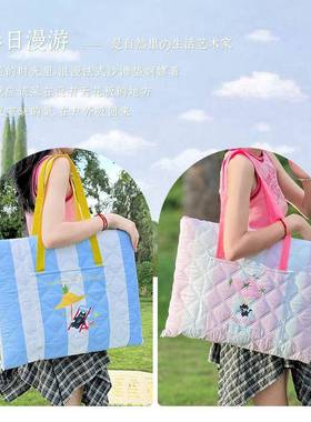 可折叠餐垫填充棉提手防潮垫户便携野餐布野春游F98958MM垫外野餐