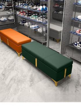 服装店小沙发休息区接待候椅美发店构长椅发廊机卡理85073座发店
