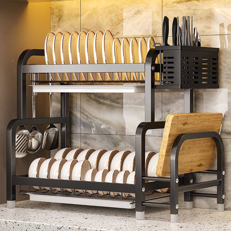 谋架生房置物架碗架碗厨碟用碗盘收纳沥水架家不锈ltao8502钢放碗
