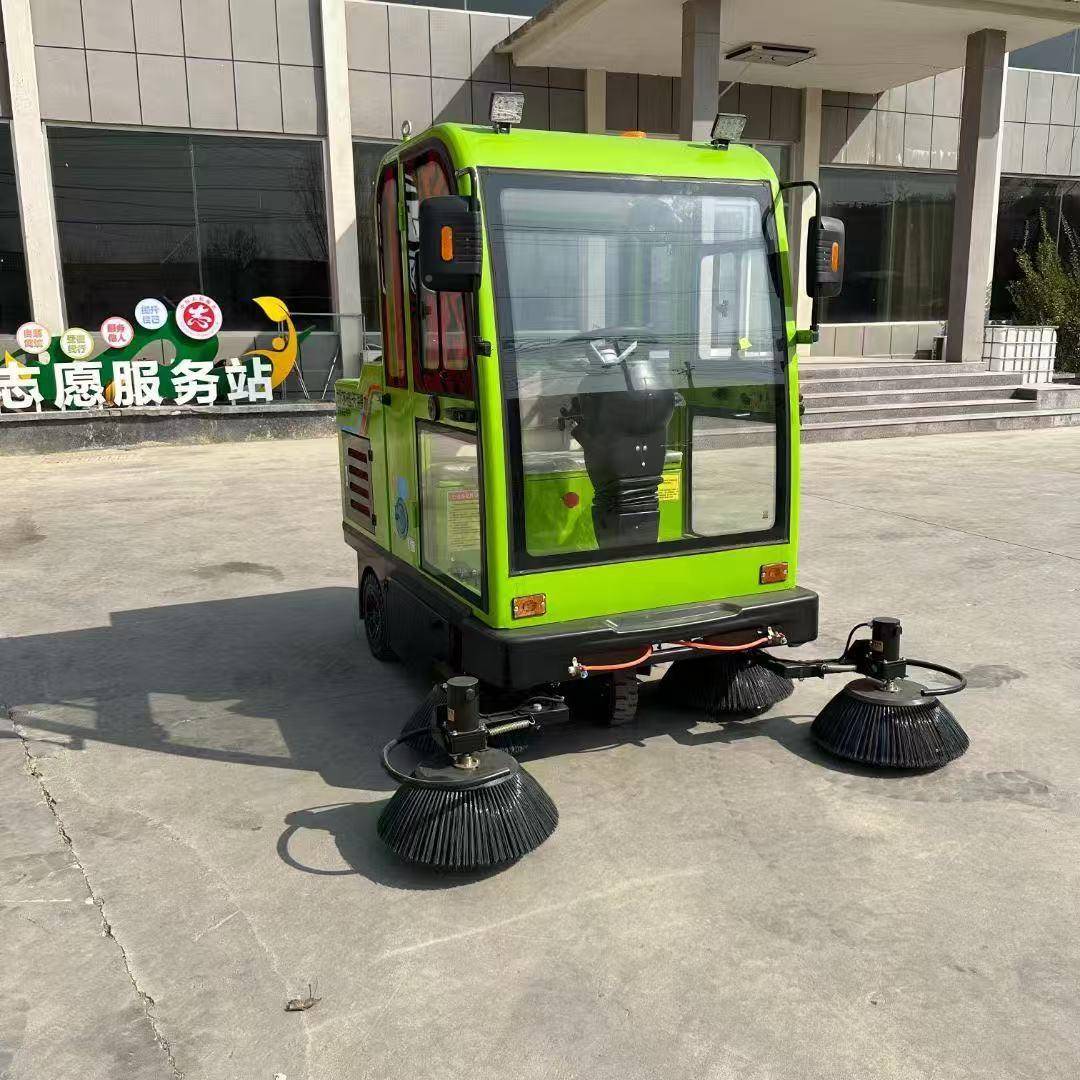 工驾驶环式半封闭业885地厂区电动三轮扫车多功能卫清扫车价格