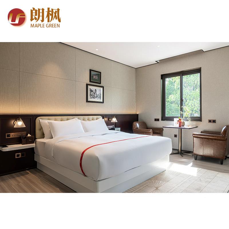 酒店具套房标间房样板房家酒店床宾馆工酒床套房酒店799程宾馆店