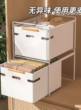 物理收纳柜简易衣柜拉家用卧UOZ室衣衣服储物架子落地组装抽式整