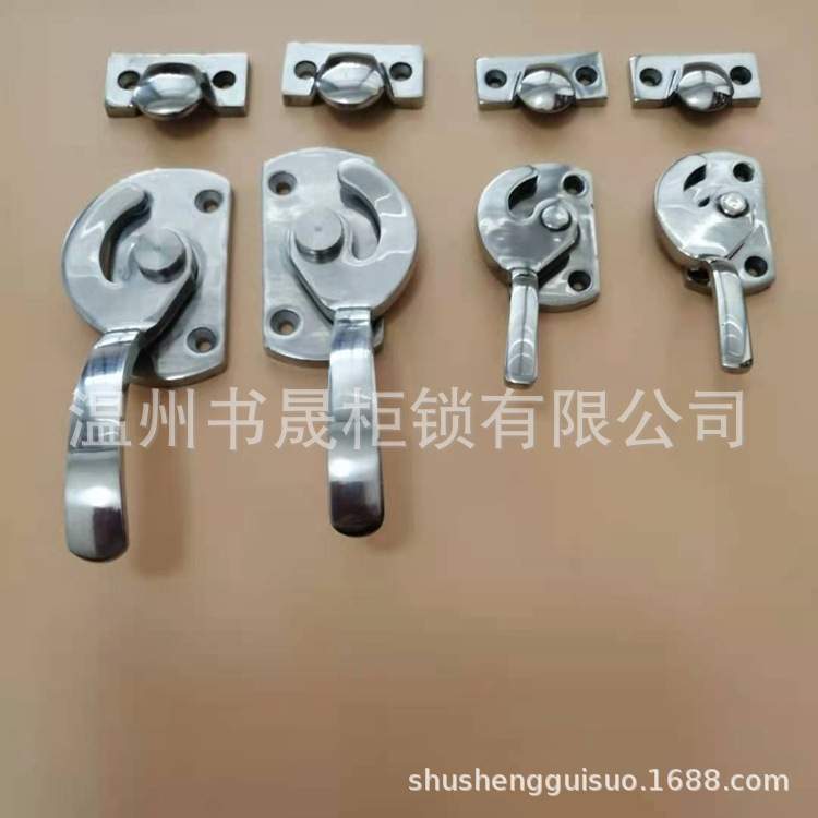 LS10-Z-YSUS304不锈钢冷冻库迫紧密闭门把手 烤箱密封旋转拉手