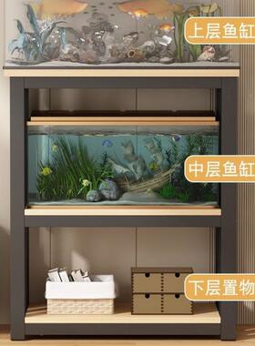 铁多层缸鱼架超强承重客厅鱼缸底座水59290族箱鱼缸专用架家用鱼