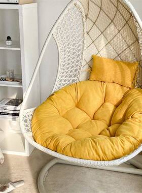 鸟巢吊11946吊篮藤椅坐垫雷达圆形摇篮垫子椅垫悬挂秋千泡靠泡椅