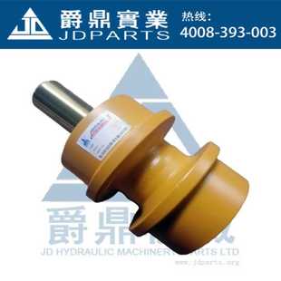 托带轮滑轮地轮链条铁轮底盘件 挖掘机拖链轮 EC210D EC220D 托轮