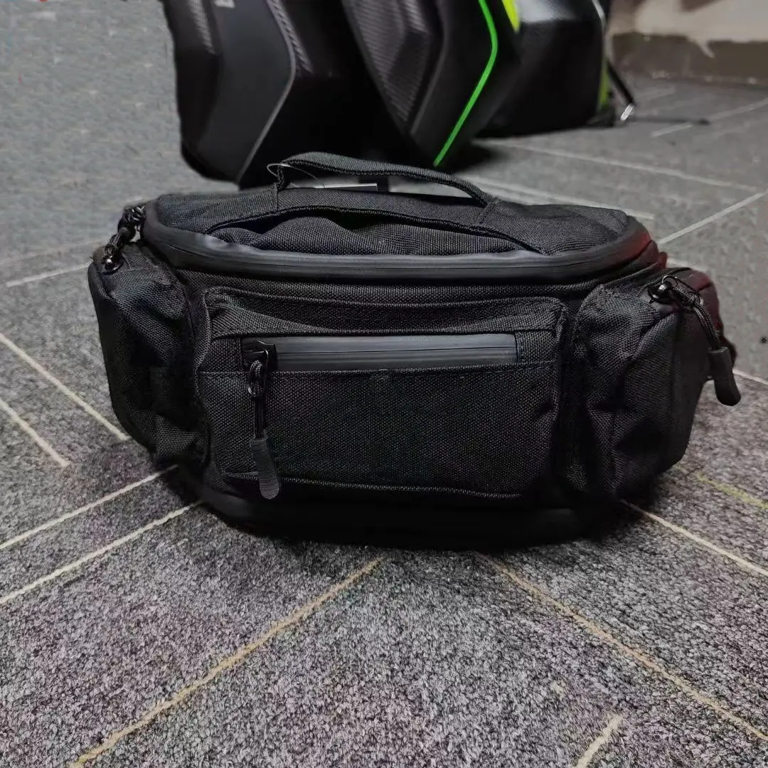 摩托机车腰包骑行休闲摩旅男女斜挎包收纳包网红胸包四季挎包涤纶