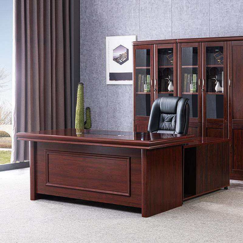 老板桌办公桌椅组合总裁桌高端现代简约经理主管桌实木油漆大班台,3C数码配件,USB灯,淘宝优惠券,粉丝福利购,淘宝优惠卷