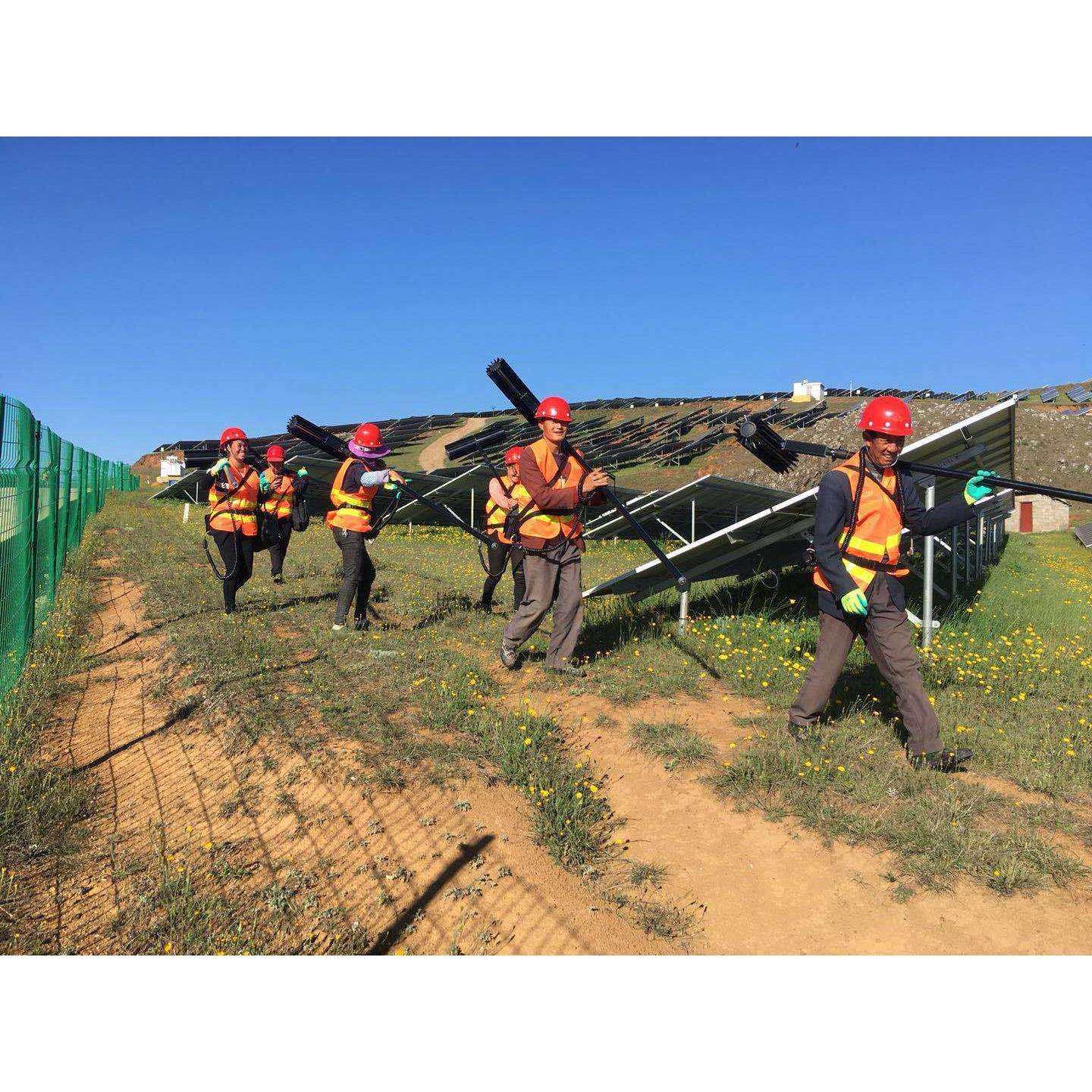 光伏板清洗设备太阳能光伏板电站组件清洗有水手持刷工具柔性呓苾,3C数码配件,USB灯,淘宝优惠券,粉丝福利购,淘宝优惠卷