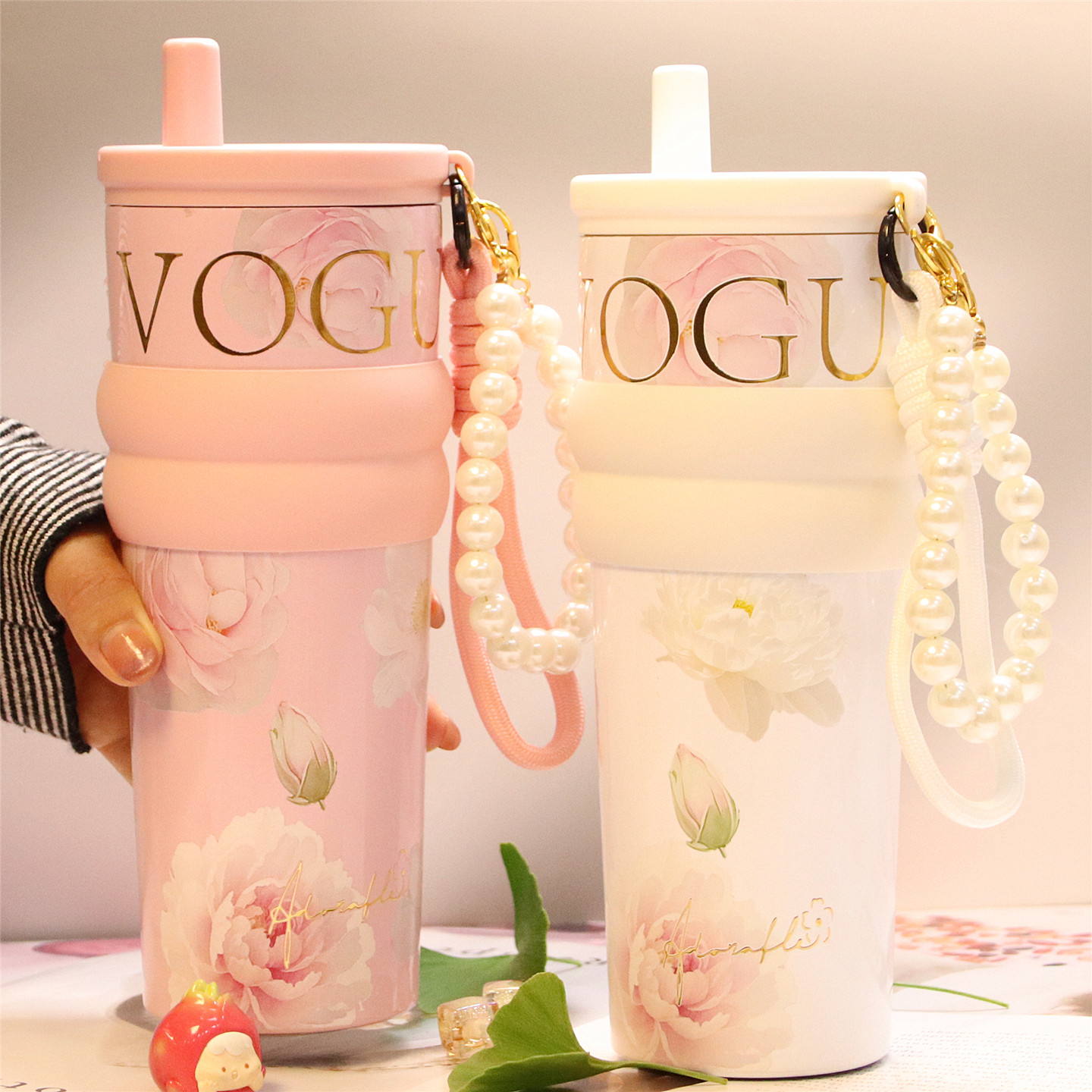 2025新款保温杯女生吸管杯高颜值大容量陶瓷内胆咖啡杯车载水杯子,餐饮具,保冷/保温杯,淘宝优惠券,粉丝福利购,淘宝优惠卷