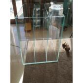 定制尺寸双肩包过滤器金水晶超白玻璃鱼缸家庭客厅生态水生植物水