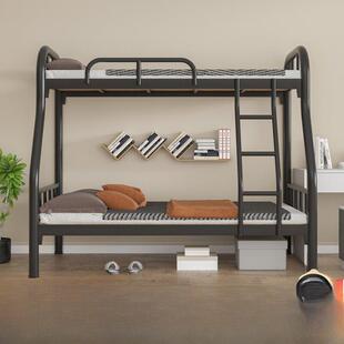 上下铺双层床铁床子母员工宿舍上下床公寓学校铁架高低铁艺床架子