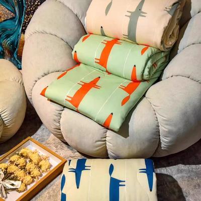 英国scion狐狸先生印花凉感夏被夏季空调被凉感被夏凉被子